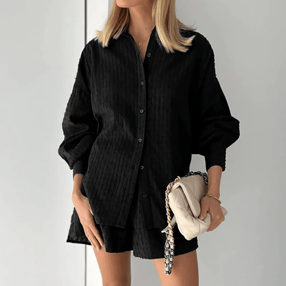 Vrouwen - Tweedelige Zomerset - Comfortabele Stof - Ideaal voor Zomerse Dagen