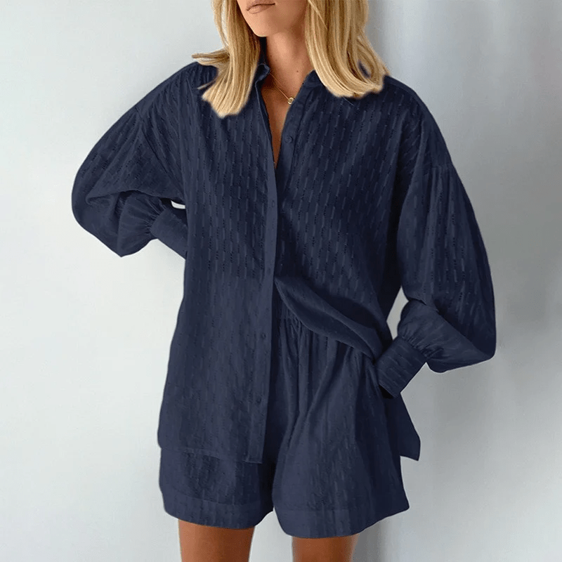 Vrouwen - Tweedelige Zomerset - Comfortabele Stof - Ideaal voor Zomerse Dagen