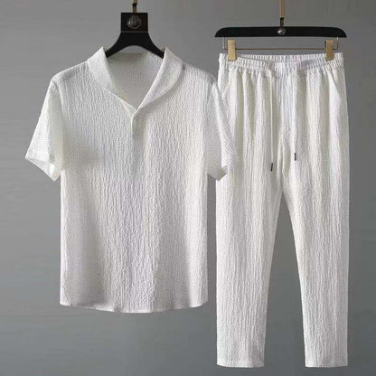 Heren - Lichte Zomerset - Ademend Materiaal - Zomer Outfit - ZOMERSET