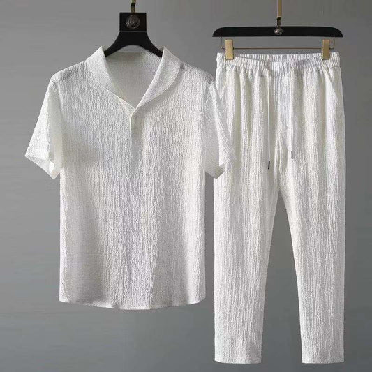 Heren - Lichte Zomerset - Ademend Materiaal - Zomer Outfit - ZOMERSET