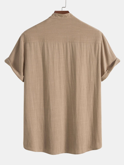Mannen - Zomerse Shirt en Broek Set - Lichte Stoffen - Ideaal voor Warm Weer