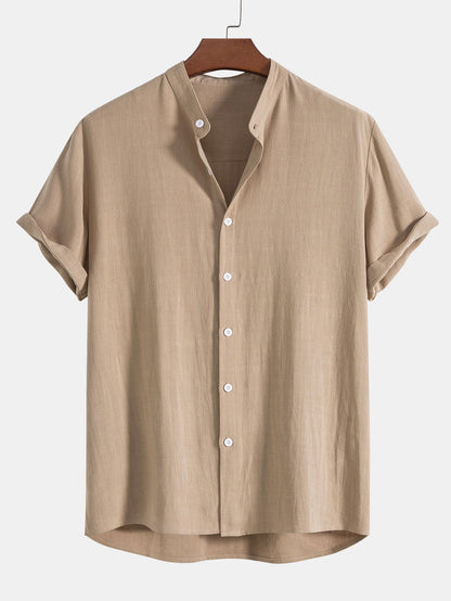 Mannen - Zomerse Shirt en Broek Set - Lichte Stoffen - Ideaal voor Warm Weer