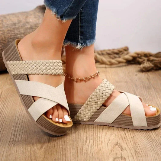 Orthopedische dames sandalen met verstelbare band en steunzool – NURELIA COMFORT