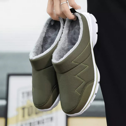 Orthopedische Pantoffels - Heren - ErgoVoetbed - Grip - Warm