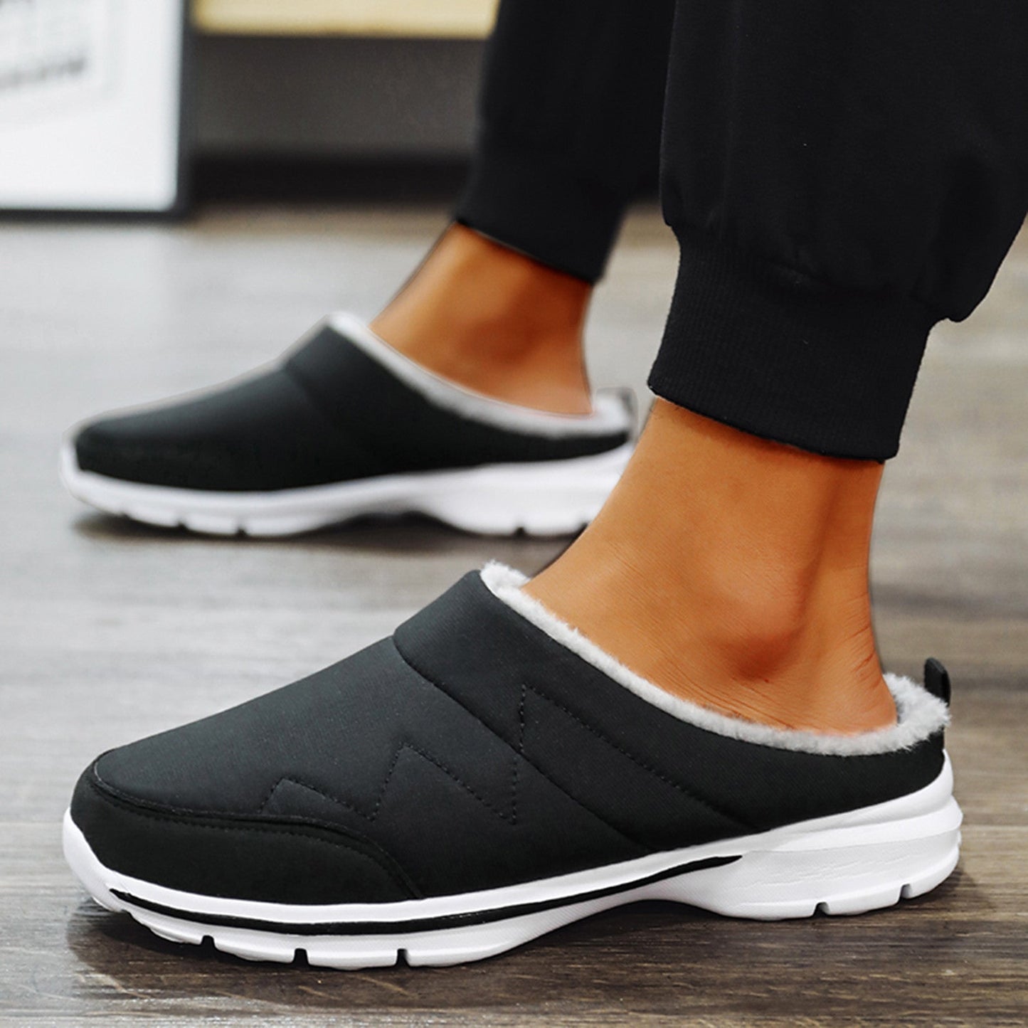 Orthopedische Pantoffels - Heren - ErgoVoetbed - Grip - Warm