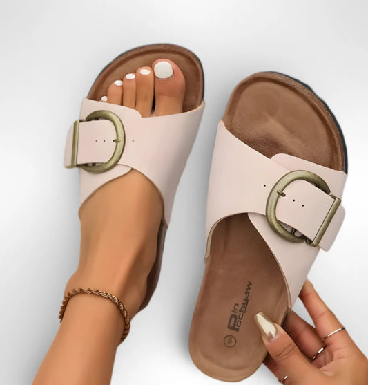 Stijlvolle orthopedische dames sandalen met verstelbare bandjes – SERENA FLEX