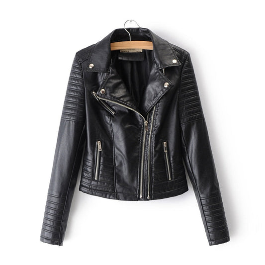 Leren Motorjas - Dames - Leer - Bescherming - Aurora