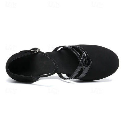 Dames - Latin Ballroom Dansschoenen - Comfortabel en Antislip - Dansvloer Stabiliteit - ZELINE EDGE