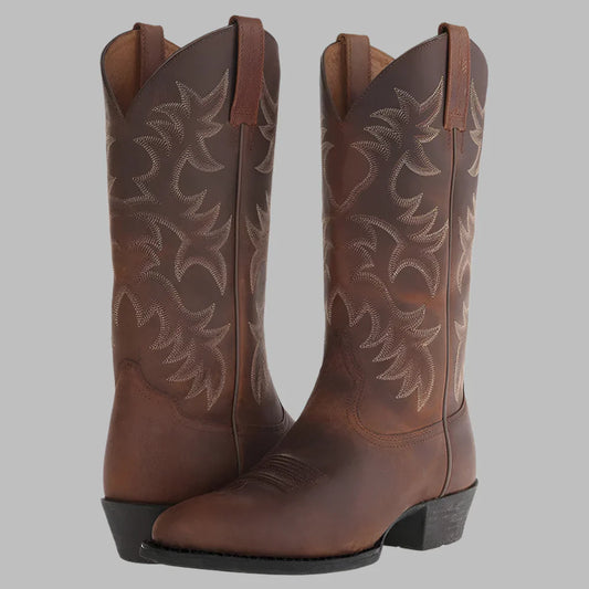 Cowboylaarzen - Heren - Leer - Westernlaarzen - Western Fit