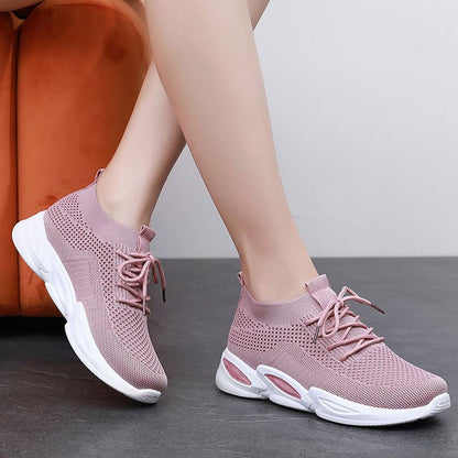 Ademende Mesh Sneakers - Dames - Comfortabele Pasvorm - Actieve Lifestyle - MODERNE STAP