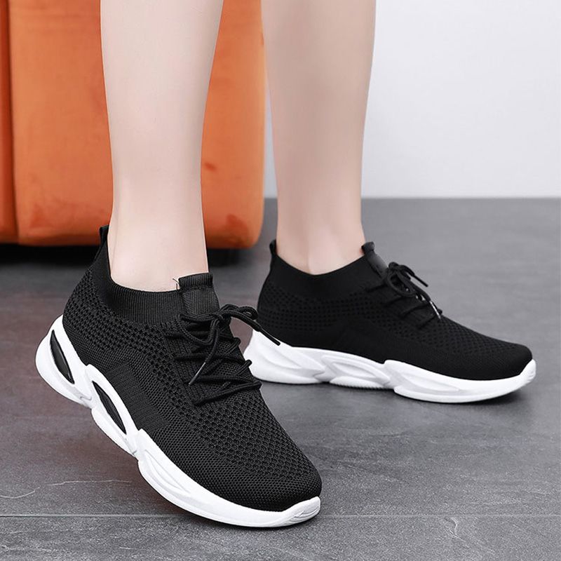 Ademende Mesh Sneakers - Dames - Comfortabele Pasvorm - Actieve Lifestyle - MODERNE STAP