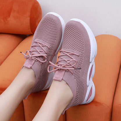 Ademende Mesh Sneakers - Dames - Comfortabele Pasvorm - Actieve Lifestyle - MODERNE STAP