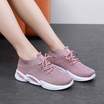 Ademende Mesh Sneakers - Dames - Comfortabele Pasvorm - Actieve Lifestyle - MODERNE STAP