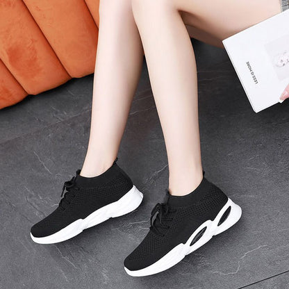 Ademende Mesh Sneakers - Dames - Comfortabele Pasvorm - Actieve Lifestyle - MODERNE STAP
