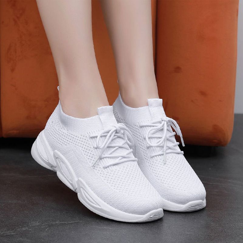 Ademende Mesh Sneakers - Dames - Comfortabele Pasvorm - Actieve Lifestyle - MODERNE STAP