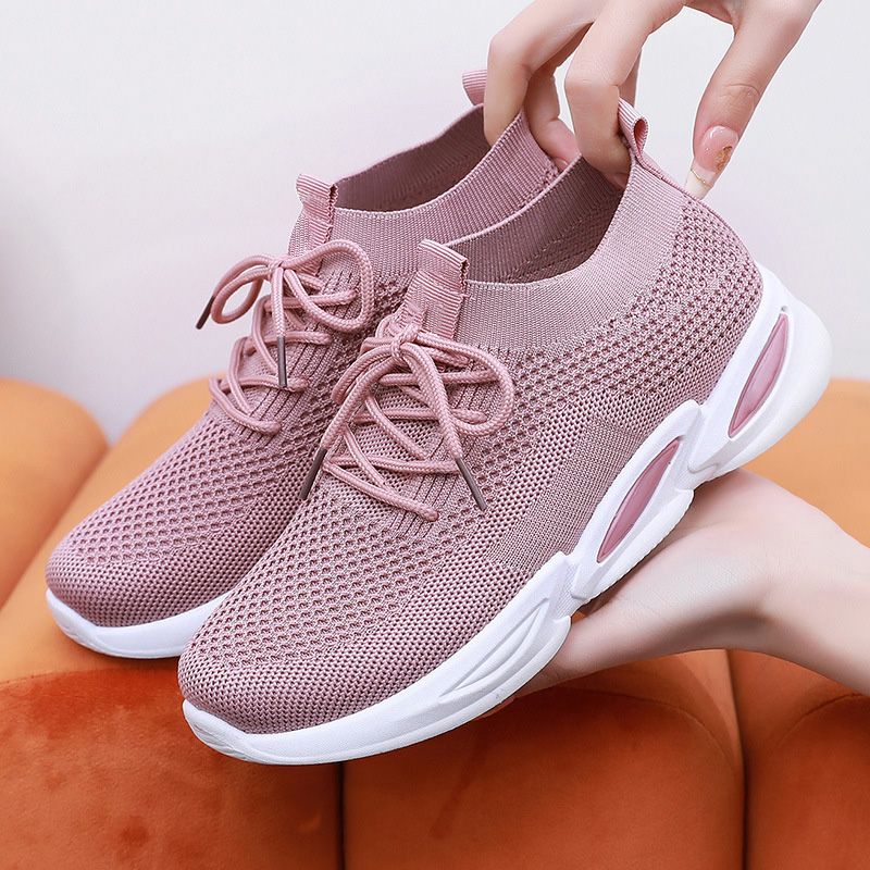 Ademende Mesh Sneakers - Dames - Comfortabele Pasvorm - Actieve Lifestyle - MODERNE STAP
