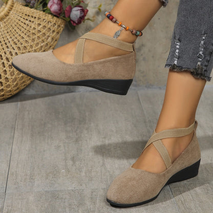 Vrouwen - Platte Balletschoenen - Elegant en Comfortabel - Slip-On - ELEGANTE STAP