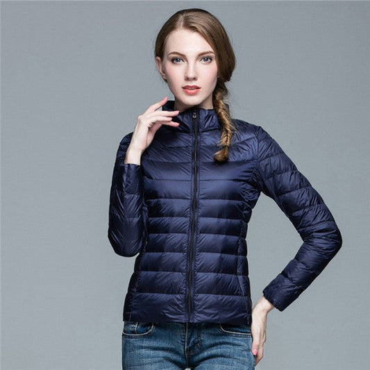 HARPER - Slim-fit lichtgewicht gewatteerde winterjas voor dames