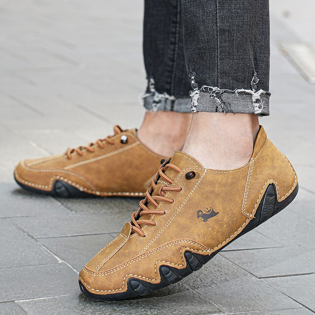 Barefoot Schoenen - Unisex - PU-Leren - Natuurlijk Comfort - PrimalPath