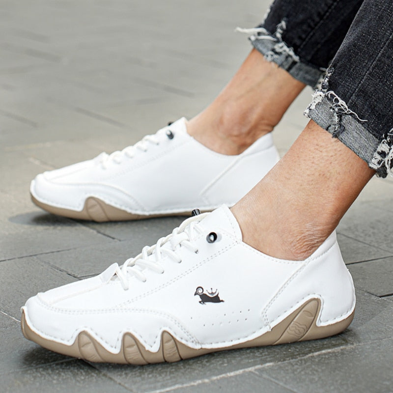 Barefoot Schoenen - Unisex - PU-Leren - Natuurlijk Comfort - PrimalPath