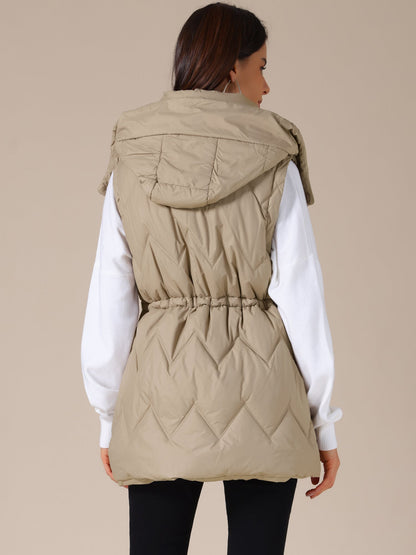 Bodywarmer - Dames - Lang Capuchon - Winter - Lira