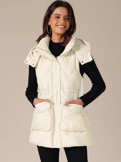 Bodywarmer - Dames - Lang Capuchon - Winter - Lira