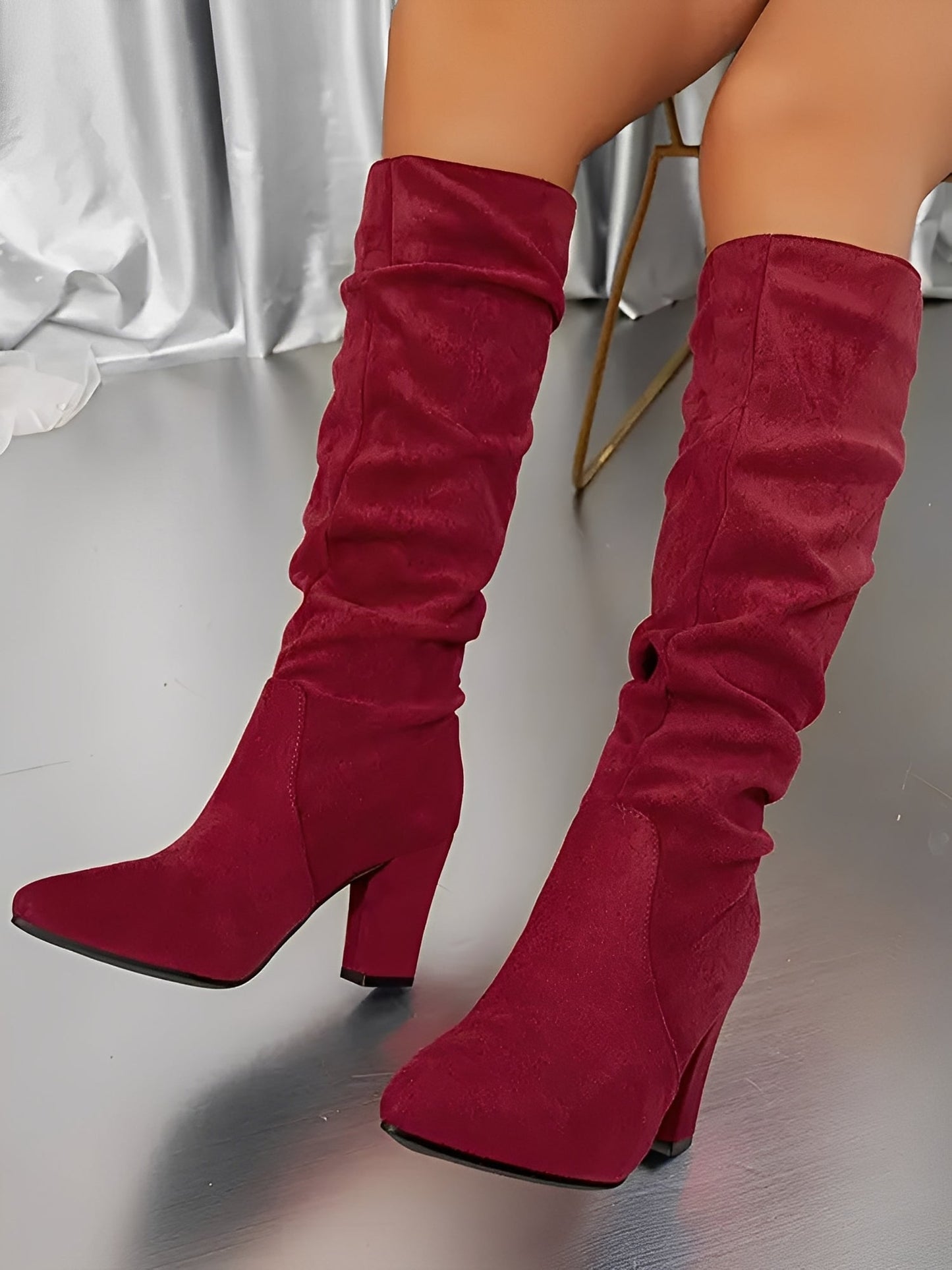 Suede Laarzen - Dames- Zachte Suede - Laarzen Dames - Vista