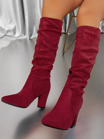 Suede Laarzen - Dames- Zachte Suede - Laarzen Dames - Vista