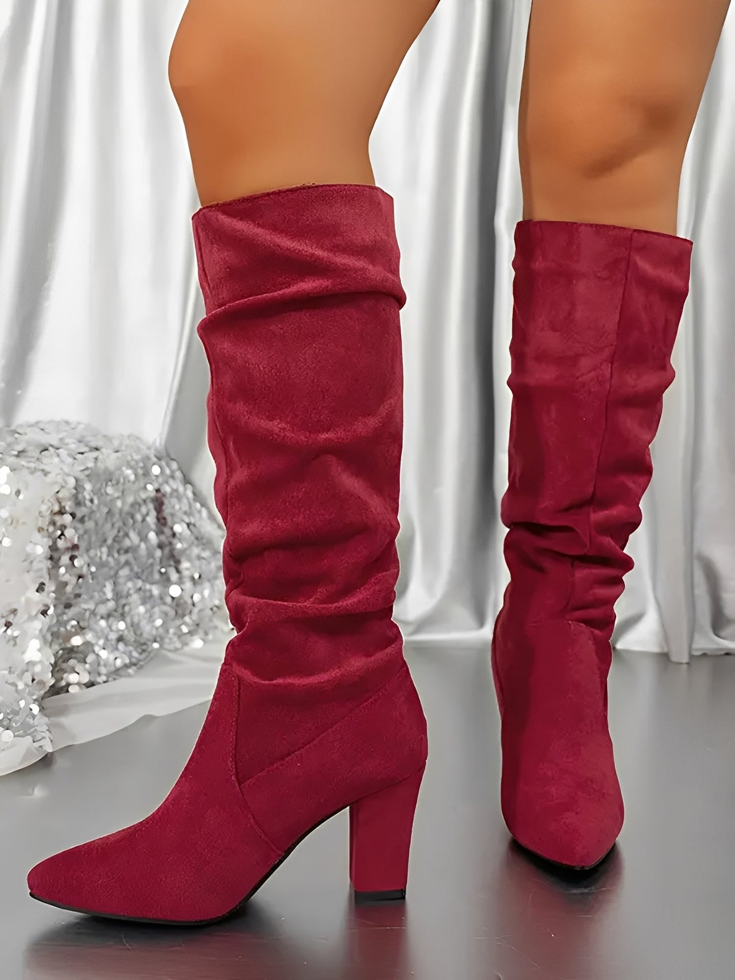 Suede Laarzen - Dames- Zachte Suede - Laarzen Dames - Vista