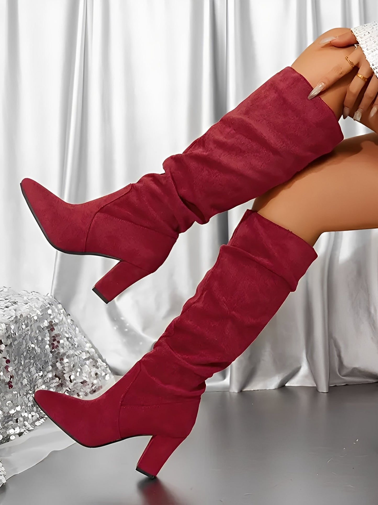 Suede Laarzen - Dames- Zachte Suede - Laarzen Dames - Vista