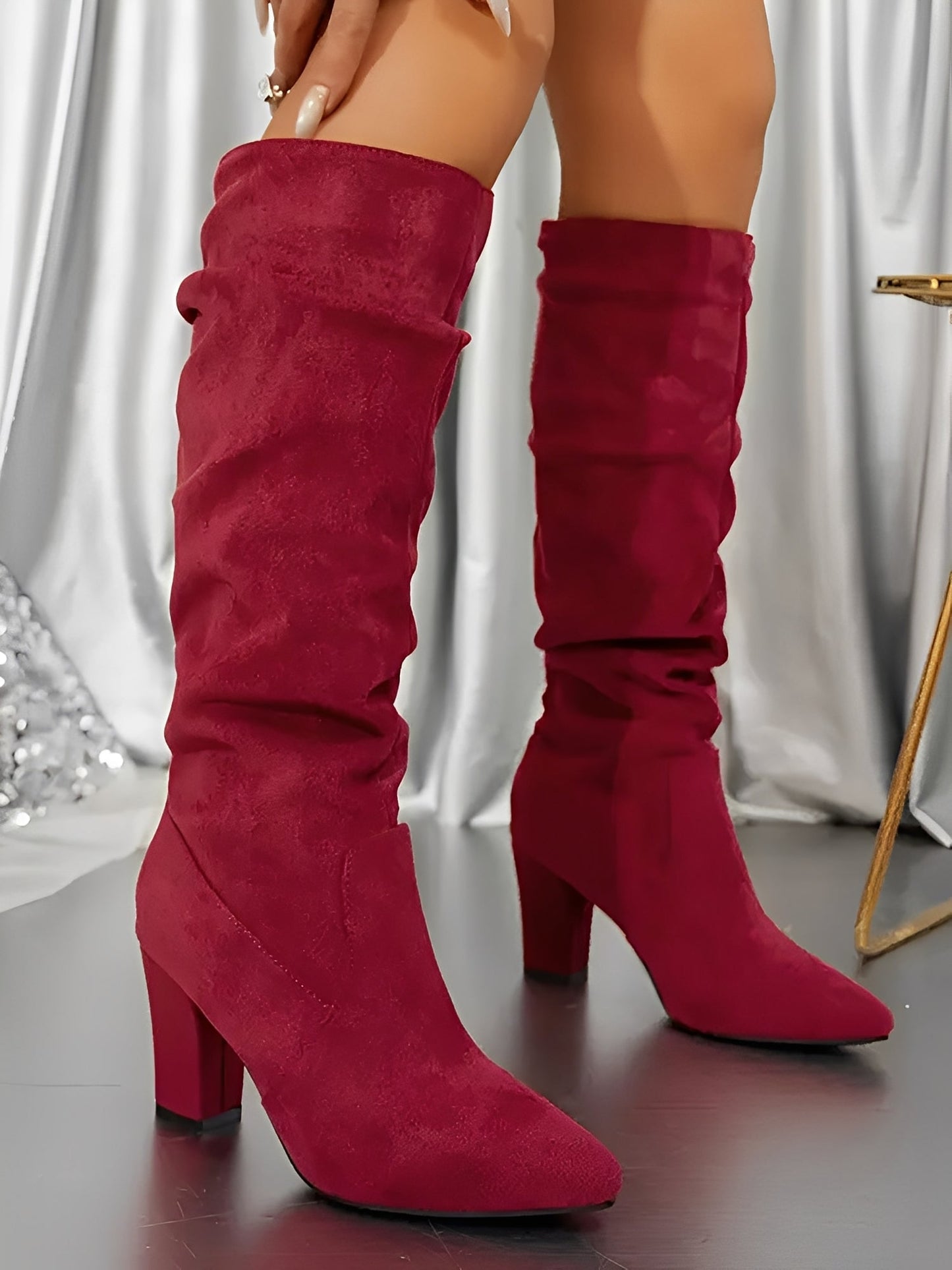 Suede Laarzen - Dames- Zachte Suede - Laarzen Dames - Vista