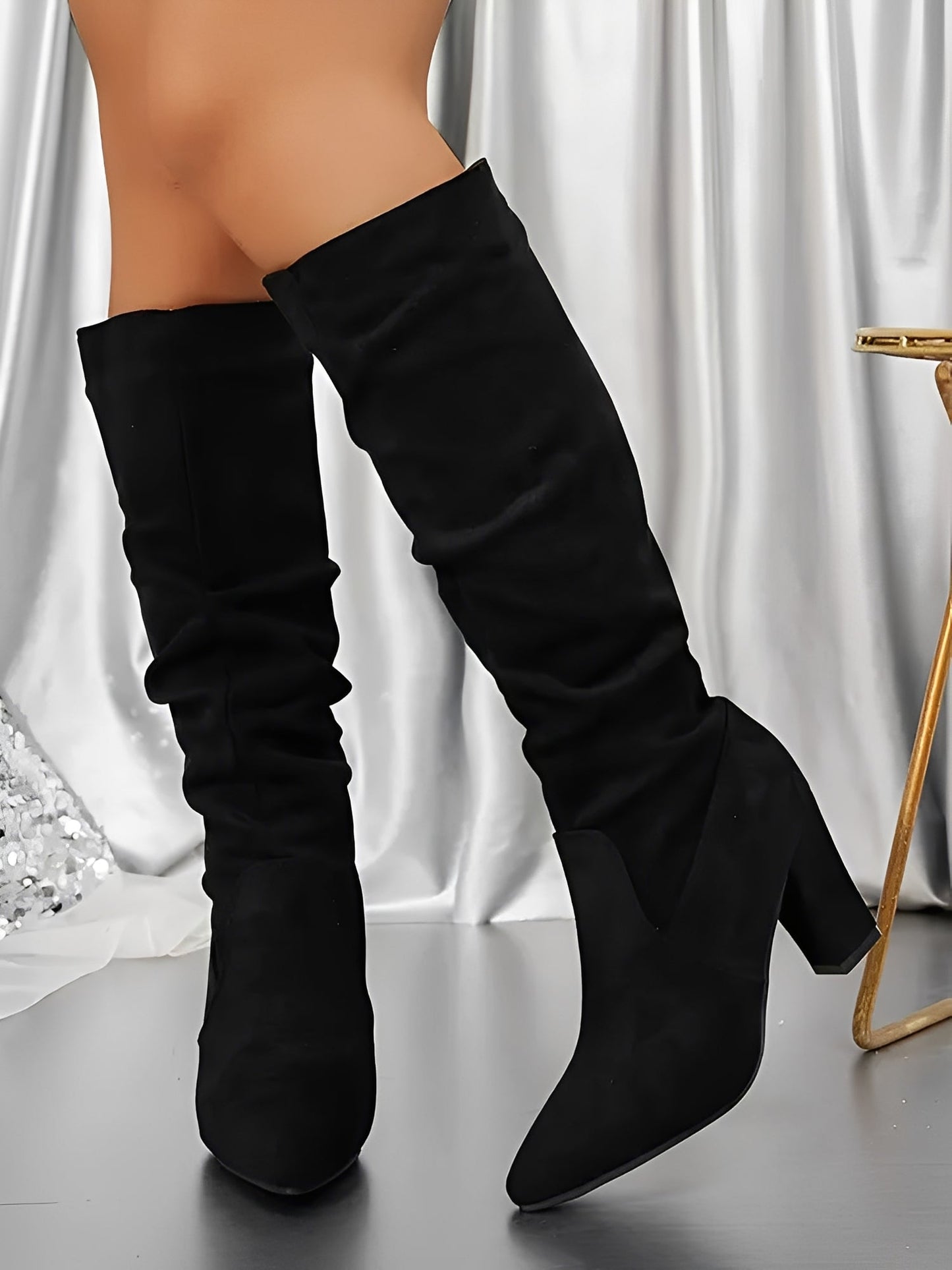 Suede Laarzen - Dames- Zachte Suede - Laarzen Dames - Vista