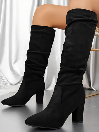 Suede Laarzen - Dames- Zachte Suede - Laarzen Dames - Vista