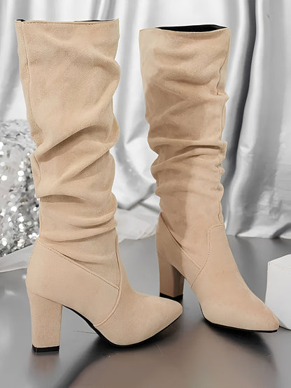 Suede Laarzen - Dames- Zachte Suede - Laarzen Dames - Vista
