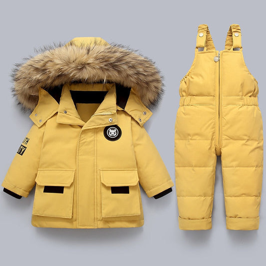 Kinder Set - Kinderen - Capuchon Nepbont - Ski - IjsKlaar